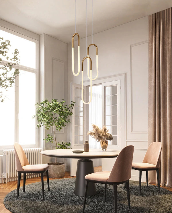 Halo – Sleek LED Pendant Light for Modern Interiors