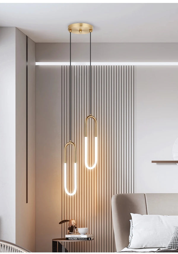 Halo – Sleek LED Pendant Light for Modern Interiors