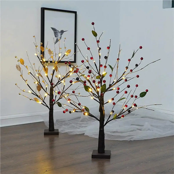 Lighted Spring Tree